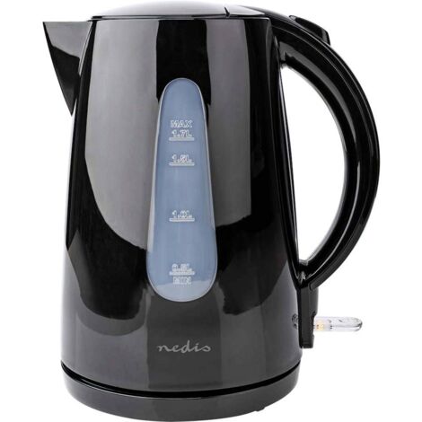 Nedis KAWK130EBK Bollitore Nero Capacità effettiva: 1.7 l (1/5)