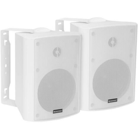 Omnitronic ALP-5A white Kit altoparlanti PA attivi 30 W 2 pz. (1/5)