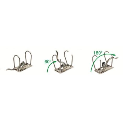 Leitz Raccoglitore Active Solid DIN A4 Larghezza dorso: 82 mm Nero 2 archetti 10471095 (1/4)