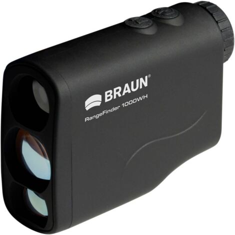 Braun Phototechnik RangeFinder 1000WH Misuratore della distanza 6 x 21 mm Range 4 fino a 1000 m (1/3)