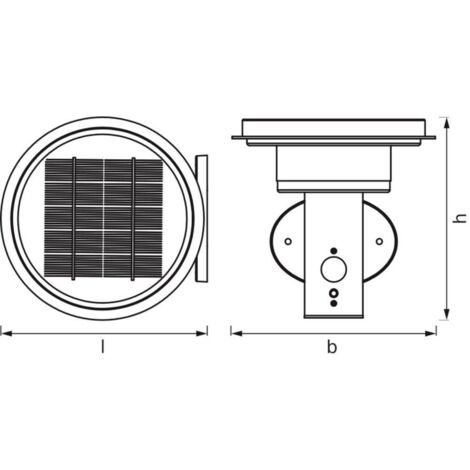 Osram ENDURA STYLE DISC Wall 8W - acquista su