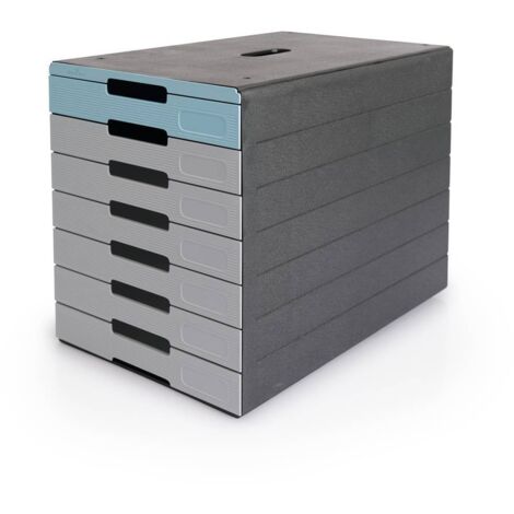 Durable IDEALBOX PRO 7 776306 Cassettiera Antracite DIN A4, DIN C4 Numero cassetti: 7 (1/3)
