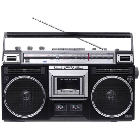 Silva Schneider PCR 1980 Radiocassette FM, AM, OC Cassette, Bluetooth, USB, FM, AM, Onde corte funzione di registrazion