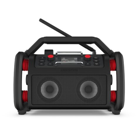 PerfectPro RockPro Radio da cantiere DAB+, FM AUX, Bluetooth, USB Funzione di carica della batteria , antispruzzo , ant (1/10)