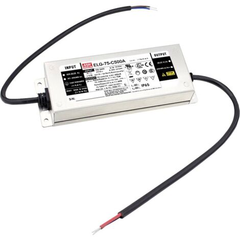 MEAN WELL ELG-75-C350B-3Y Driver per LED Corrente costante 74.9 W 350 mA 107 - 214 V/DC Funzione dimmer 3 in 1, dimmera