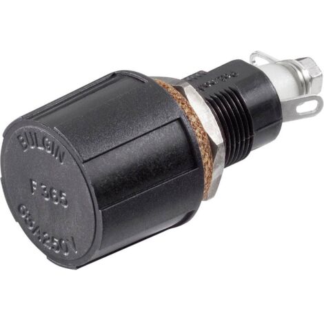 Bulgin FX0365 FX0365 Portafusibili Adatto per Fusibile 5 x 20 mm 6.3 A 250 V/AC 1 pz. (1/2)