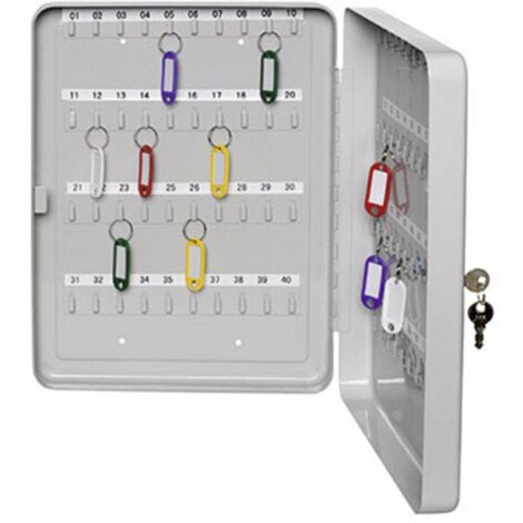 ALCO Cassetta porta chiavi 891 Numero di ganci 30 Grigio luminescente (1/3)