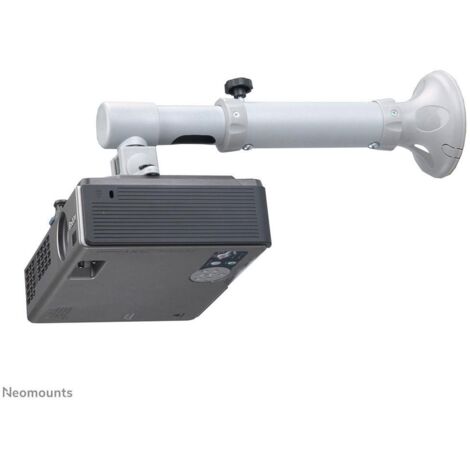 Neomounts BEAMER-W050SILVER Supporto a parete per proiettore Inclinabile, Ruotabile Distanza dalla parete (max.): 47 cm (1/4)