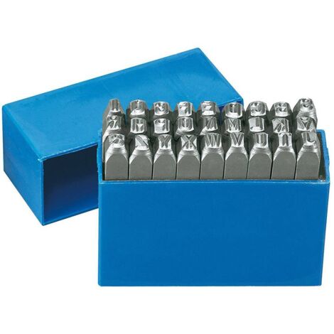 Gedore 8605220 Lettere preimpostate Altezza lettere: 6 mm (1/3)