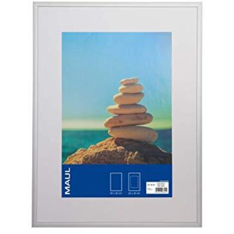 Maul 1945805 Cornice portafoto (L x A) 30 cm x 40 cm Argento (1/4)