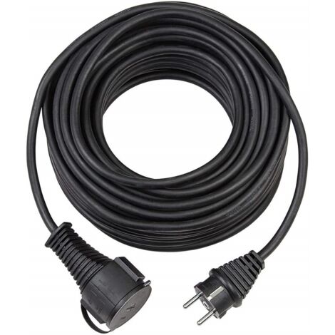 Brennenstuhl 1169890 Alimentazione Prolunga Nero 15.00 m AT-N05V3V3-F 3G 1,5 mm² (1/4)