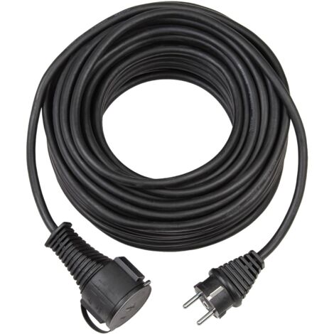 Brennenstuhl 1161450 prolungamento elettrico nero 10 metri