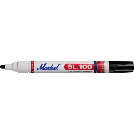 Markal PAINT-RITER INDUSTRY MARKER SL100 31240620 Marcatore a vernice Nero 4 mm (1/2)