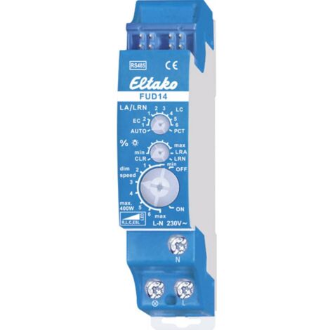 FUD14 Eltako RS485-Bus Dimmer Guida DIN Potenza di commutazione (max) 400 W (1/2)