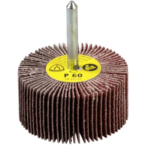 Klingspor 253593 KM 613 punte smerigliatrici, 25 x 10 x 6 mm grana 120 Diametro 25 mm 10 pz. (1/2)