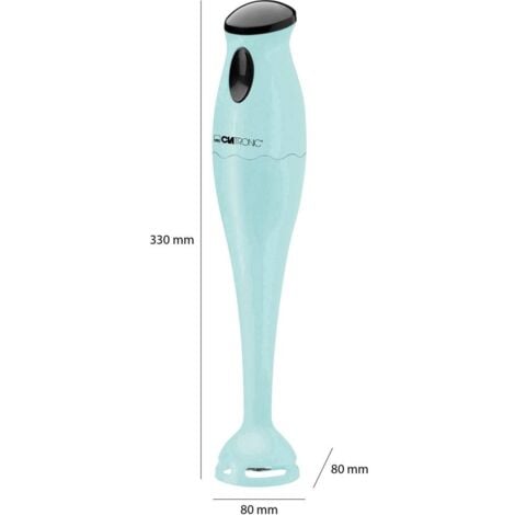 Clatronic SM 3577 Frullatore ad immersione 180 W con Shaker Menta