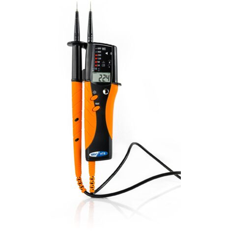 HT Instruments HT8 Tester di tensione a due poli CAT III 690 V, CAT IV 600 V Acustico, Grafico a barre, LCD, LED (1/3)