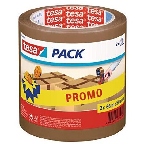 tesa 57456-00003-02 Nastro adesivo tesapack® Camoscio (L x L) 66 m x 50 mm 1 pz. (1/3)