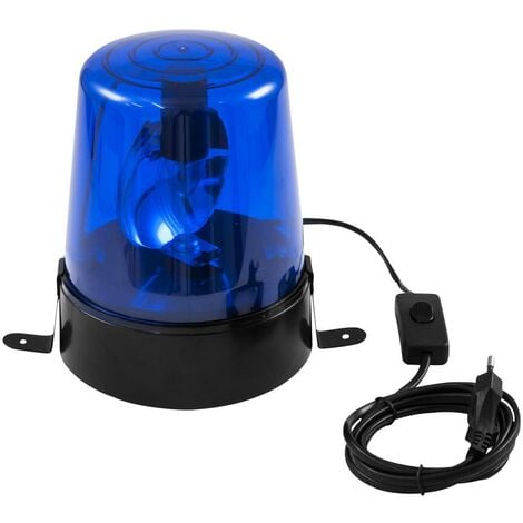 Lampeggiante della polizia Eurolite 50603028 E14 N/A Blu N/A