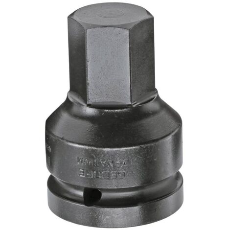 Chiave a bussola per avvitatori, inserti da 3/4 di pollice K 32, L. 65 mm, 27 mm di spessore