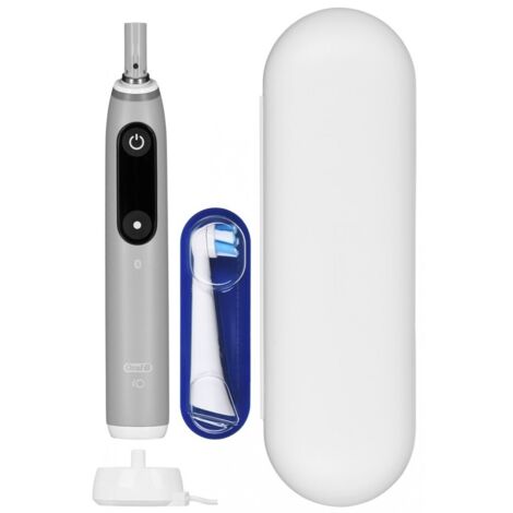 Spazzola Elettrica Rotante Oral-B iO 6 - Cura Quotidiana, Igiene delle Gengive, Intensiva, Sensibile, per Denti Bianchi, Modello Grau (1/5)