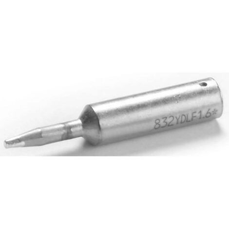 Ersa 0832YDLF Punta di saldatura Forma a scalpello, dritta Dimensione punta 1.60 mm Contenuto 1 pz. (1/2)