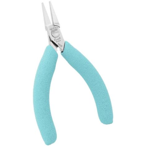 Weller Erem 542E pinza piana acciaio 120 mm antistatica (1/5)