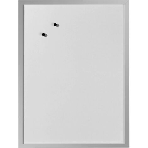 Pannello magnetico, Lavagna bianca Whiteboard Herlitz 10524627 (L x A) 400 mm x 600 mm Argento 10524627