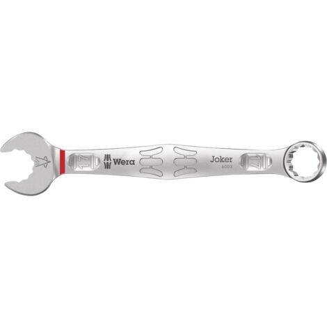 Wera '05020208001 forchetta e chiave poligonale, 17 x 190 mm