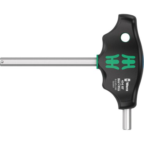 Wera 454 HF Cacciavite a esagono interno Dimensione chiave (metrica): 8 mm Lunghezza della lama: 100 mm (1/5)