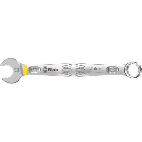Wera '05020201001 forchetta e chiave poligonale, 10 x 125 mm