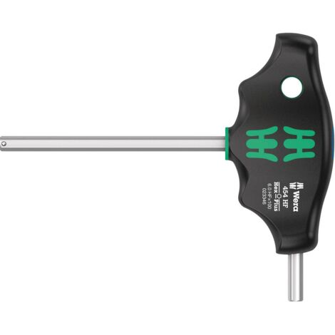 Wera 454 HF Cacciavite a esagono interno Dimensione chiave (metrica): 6 mm Lunghezza della lama: 100 mm