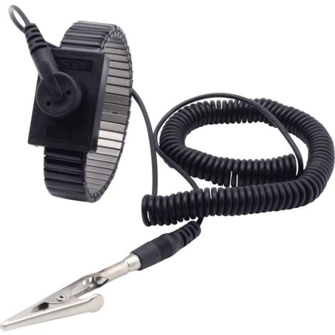 Braccialetti Antistatici 6 Pezzi - Con Cavo A Terra E Clip A Coccodrillo, Per Elettronica - Foto 8