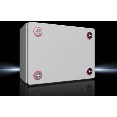 Rittal KX 1529.000 Contenitore da installazione, Contenitore da parete 200 x 150 x 120 Lamiera d'acciaio Grigio lumines (1/3)