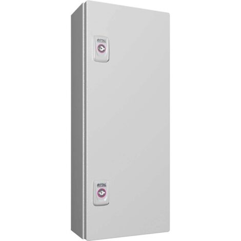 Rittal KX 1557.000 Contenitore da installazione, Contenitore da parete 200 x 500 x 120 Lamiera d'acciaio Grigio (RAL 70