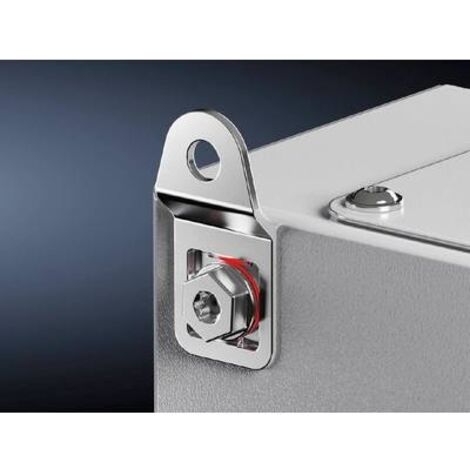 Rittal KX 1590.010 Supporto a parete Lamiera d'acciaio Argento 4 pz. (1/3)