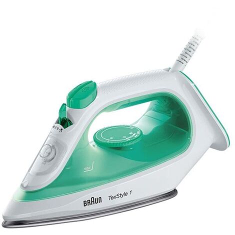 Braun SI104OGR Ferro da stiro a vapore Verde, Bianco 2000 W (1/3)
