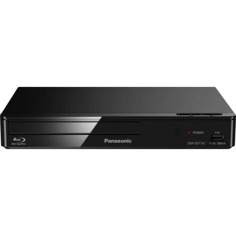 Panasonic DMP-BDT167 Lettore Blu-ray 3D Full HD Upscaling Nero (1/5)
