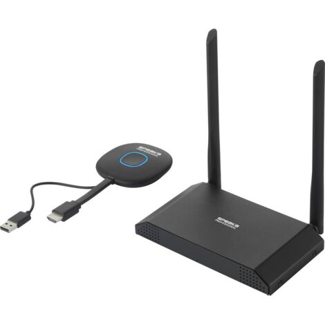 SpeaKa Professional SP-VShare Sistema di presentazione wireless 4K UHD Visualizzatore a 4 vie, Funzione lavagna digital (1/5)