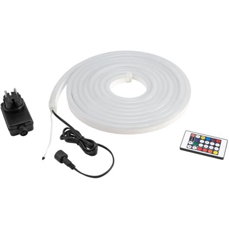 Eurolite LED (monocolore) LED Pixel Neon Flex 12V Catena luminosa 5000 mm RGB (1/5)