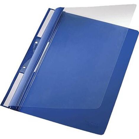 Leitz Fascicolo sospeso Universal DIN A4 Blu, Trasparente 41900035 1 pz. (1/3)
