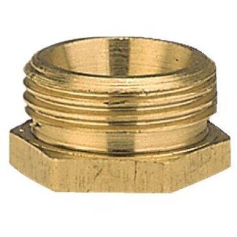 GARDENA 07273-20 Ottone Raccordo filettato di riduzione 47,81 mm (1 1/2) FE, 39,0 mm (1 1/4) FI (1/4)