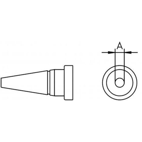 Weller LT 1A Punta di saldatura Forma tonda Lunghezza punte 13 mm Contenuto 1 pz. (1/4)
