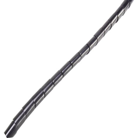 Conrad Components CG12-Black Guaina spiralata 9 fino a 65 mm Nero 5 m (1/2)