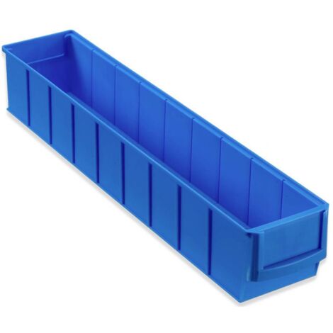 Allit 456560 Cassetta impilabile da magazzino (L x L x A) 500 x 91 x 81 mm Blu 1 pz. (1/2)