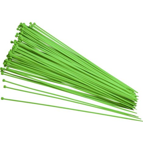Fischer Fascetta Per Cavi 3,6x150 Mm - Colore Verde, Nylon Stabilizzato UV (543927)