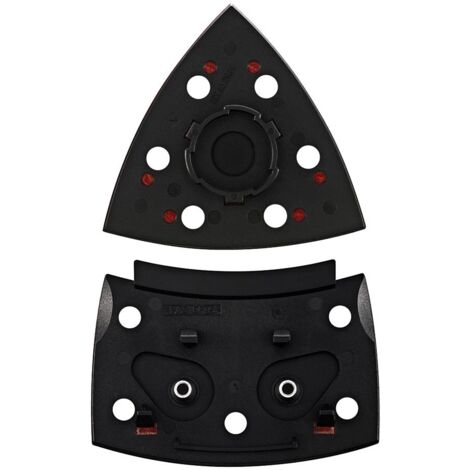 Piastra di levigatura, da 102 x 62/93 mm, per PSM 200 AES con adesione a strappo Bosch Accessories 2609256D20
