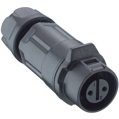 Lutronic 0260 02 Connettori circolari Giunto dritto Tot poli: 2 1 pz. (1/3)