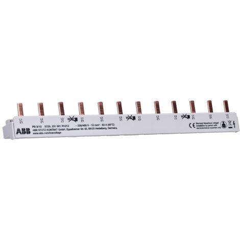 ABB 2CDL230001R1012 Guida di fase Numero di righe 3 3 poli 10 mm² 1 pz.