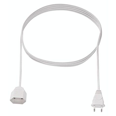 Bachmann 233.184 Alimentazione Prolunga 2.5 A Nero 2.00 m H03VVH2-F 2X 0,75 mm² (1/5)